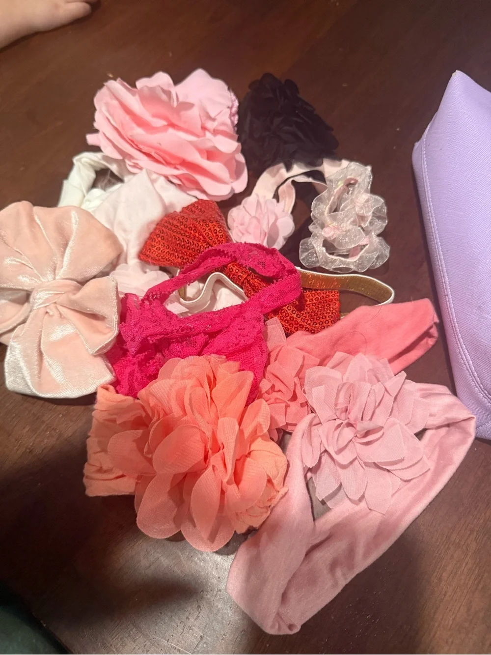 Bows and a bag
